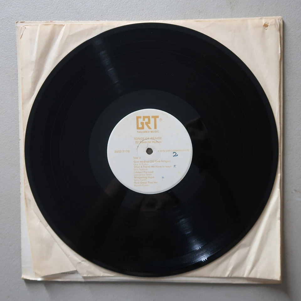 Songs of Praise 2 Vinyl LP Set GRT VG 53 Foto 4 de 4