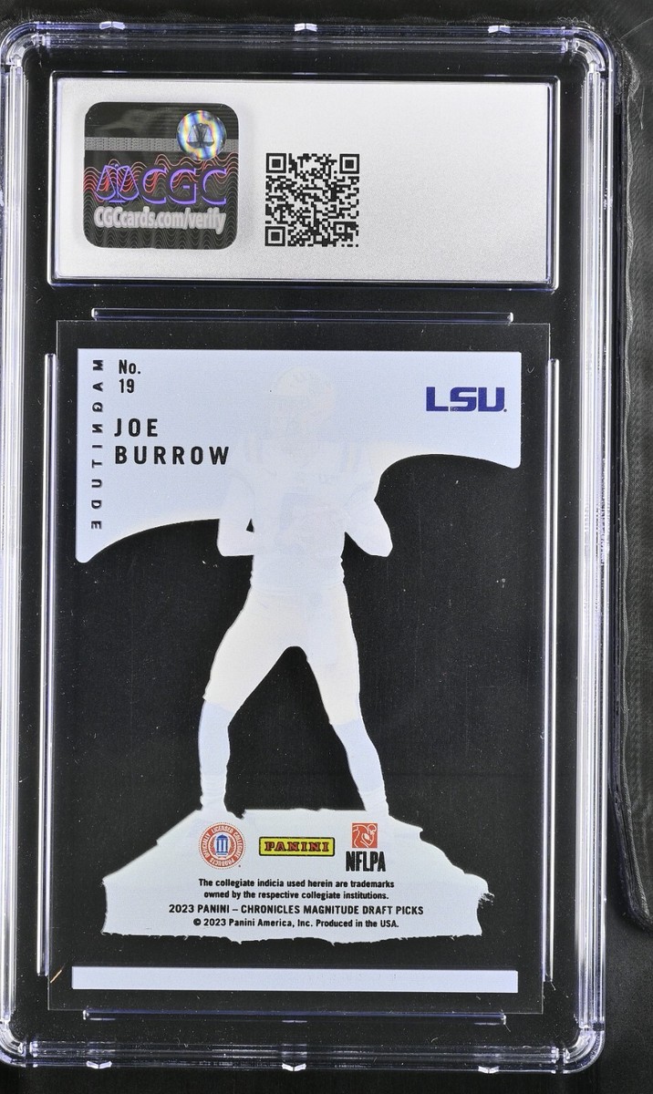 JOE BURROW LSU 2023 Chronicles DP MAGNITUDE #19 MINT 9 LOW POP +
