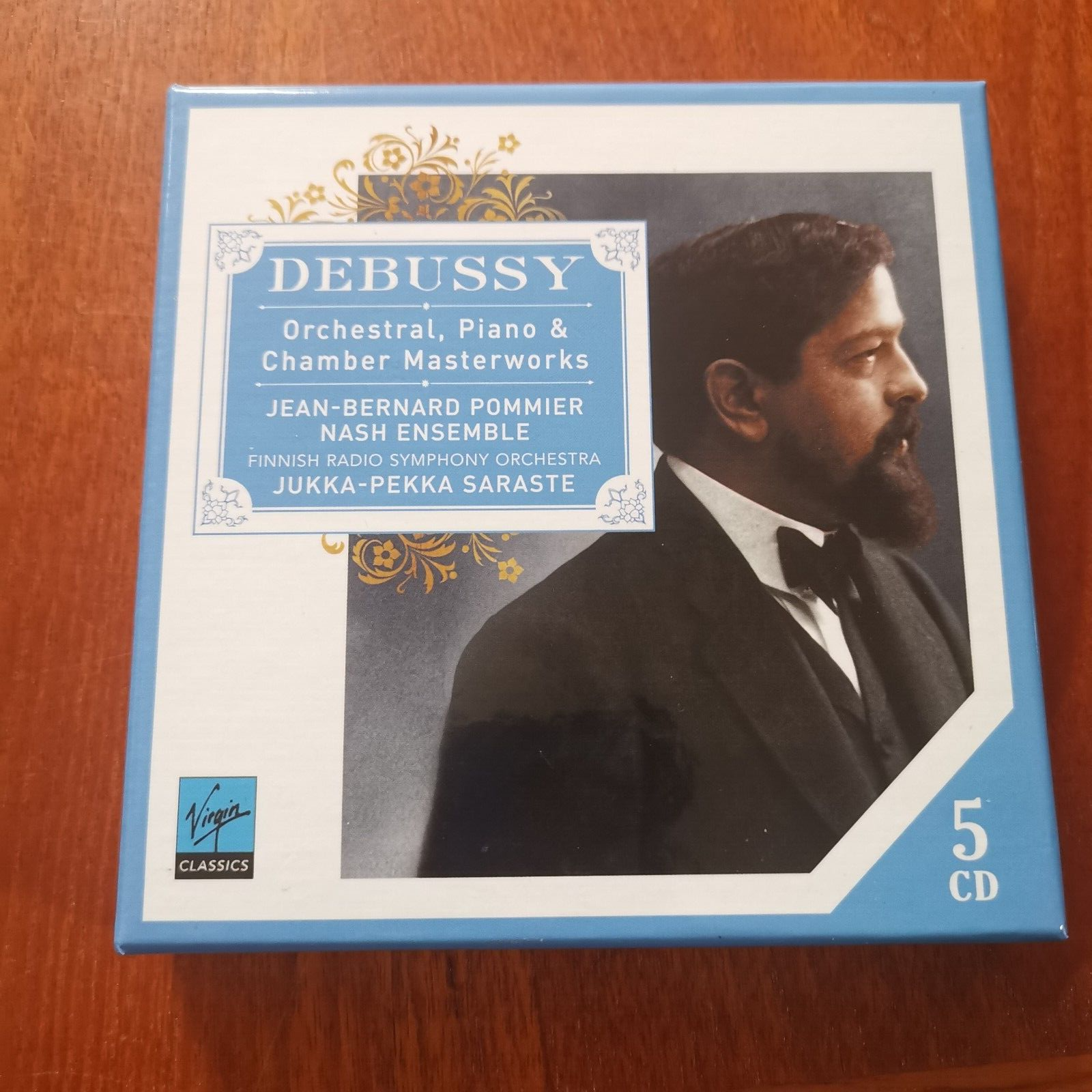 Debussy: Piano Chamber & Orchestral Works (2011) 5xCD boxset