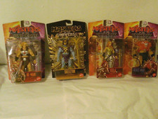 Masters of the Universe  HE-MAN SKELETOR TEELA and BEAST-MAN  6  Action Figures