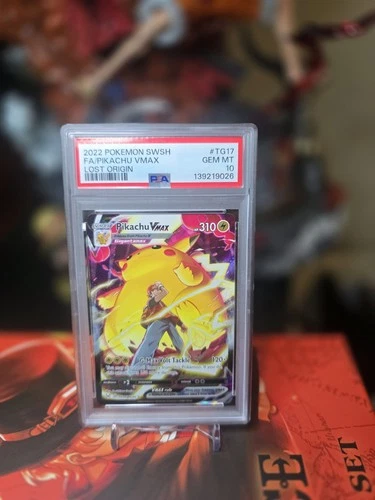 psa 10 Pikachu VMAX TG17/TG30 Swsh11: Lost Origin Trainer Gallery Holo
