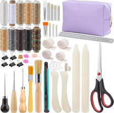 65 Pcs Book Binding Kits Book Binding Materials Bone Folder Tool Bookbinding Sup