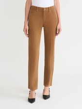 Jones New York Lexington Straight-Leg Petite Size 4P Corduroy SALE $80 Brown