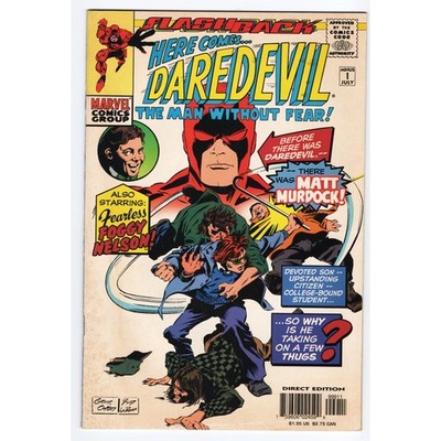 Daredevil Vol 1 # 1A (1997) Marvel Direct Edition Flashback Issue 3.5-4.0