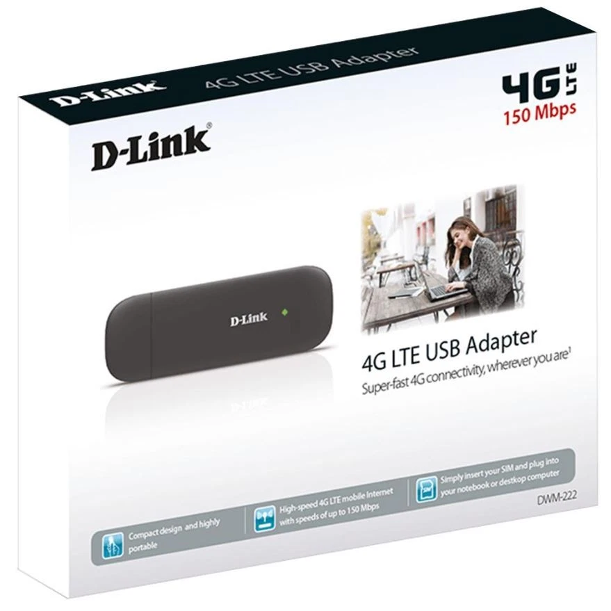 D-LINK - USB Adaptor 4G LTE Mudah Alih - Image 3 of 3