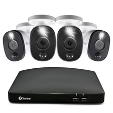 Swann 4 Camera 8 Channel 1080p Full HD DVR Security System 1TB SWDVK-846804WL