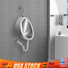 Stainless Steel Automatic Urinal Flusher Wall Mount For Male