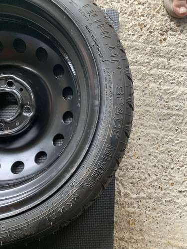 Smart - ForTwo ForFour (2014 -2023) 15 inch SPACE SAVER SPARE WHEEL - Picture 9 of 12