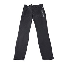 NWT Lucky Brand Uni Fit Skinny Ankle Jeans Black High Rise 7W15022 Size 4 W30-27