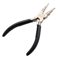 Jewelry Making Tool - High-Carbon Steel Bail Pliers with 2-9mm Black