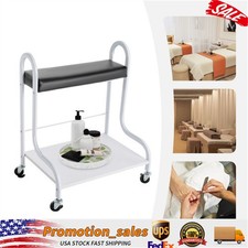 Foot Bath Spa Portable Trolley Cart Beauty Nail Foot Rest Trolley for Foot Bath