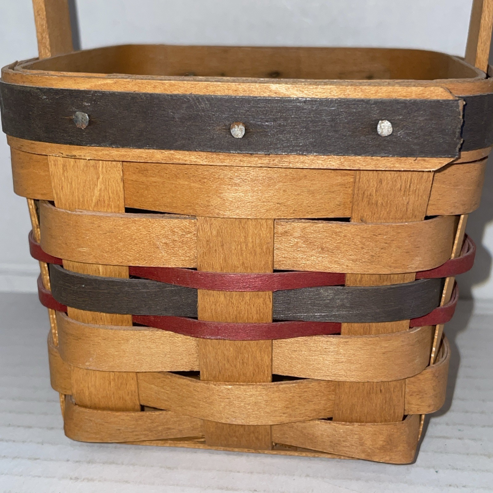 Longaberger 1993 INAUGURAL BASKET with Liner & Protector 
