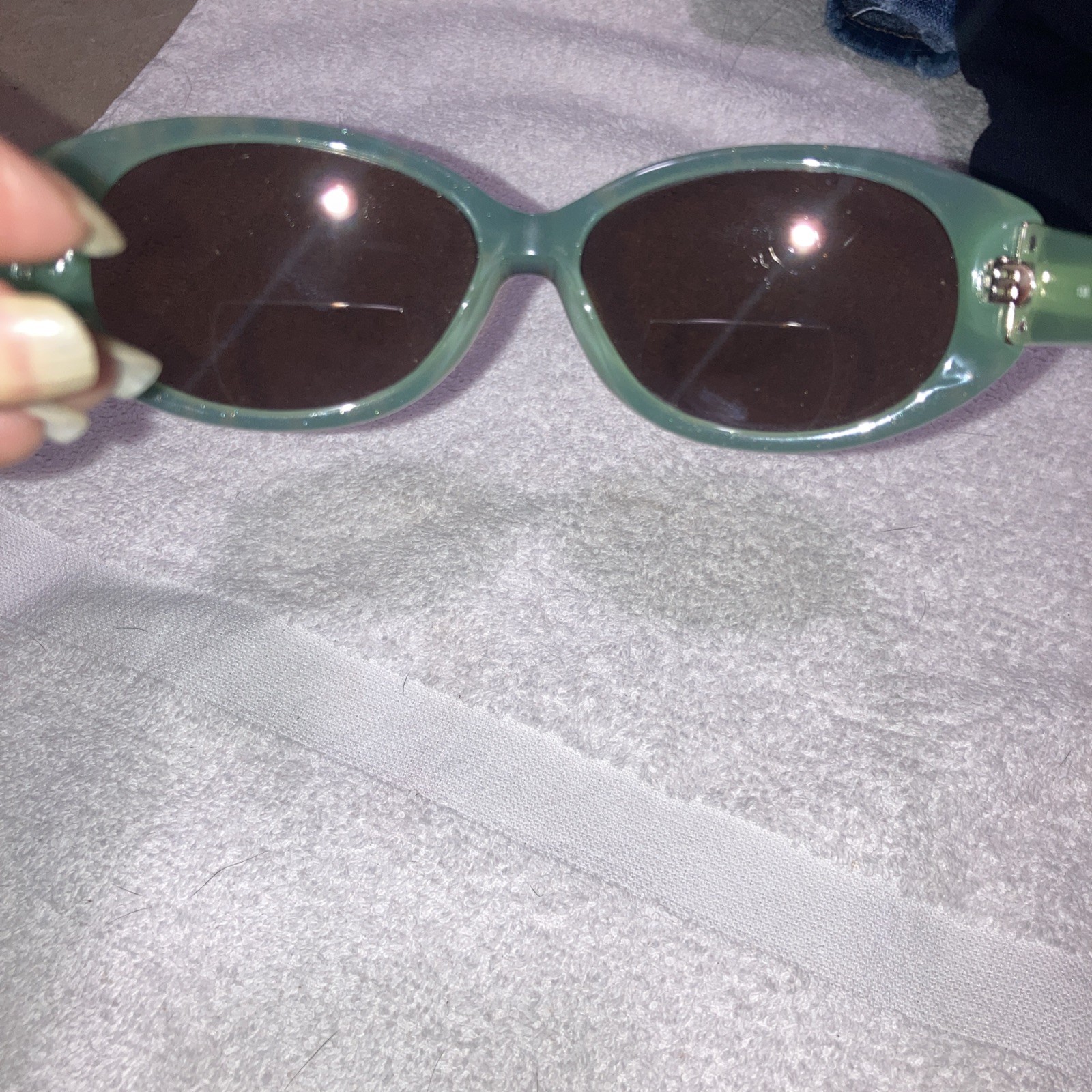 Kate Spade NY Lorene Tortoise Shell Teal Oval Bifocal +1.50 Sunglasses 53/14 thumbnail 3