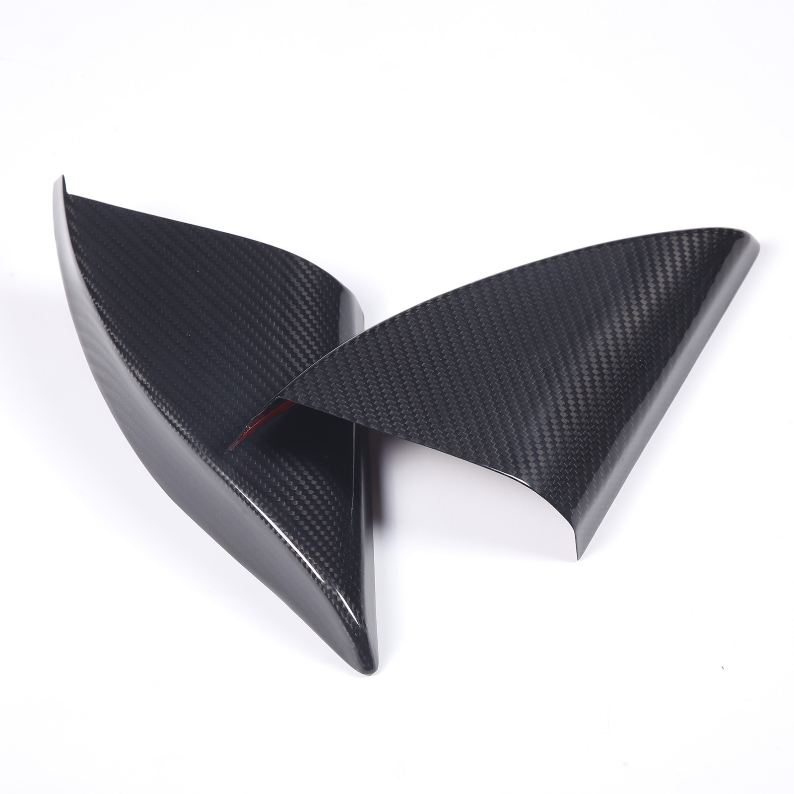 For Lamborghini URUS 2018-2023 Carbon Fiber A-Pillar Speaker Trim Cover