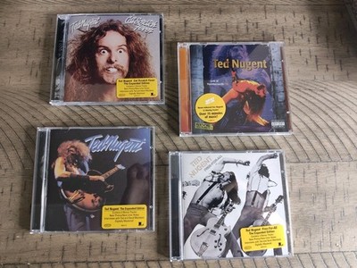 Ted Nugent - Cat Scratch Fever, Free For All, Live at Hammersmith (lot 4)LikeNew