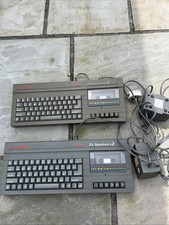 Sinclair ZX Spectrum 128k Plus +2A Computer Vintage powers on