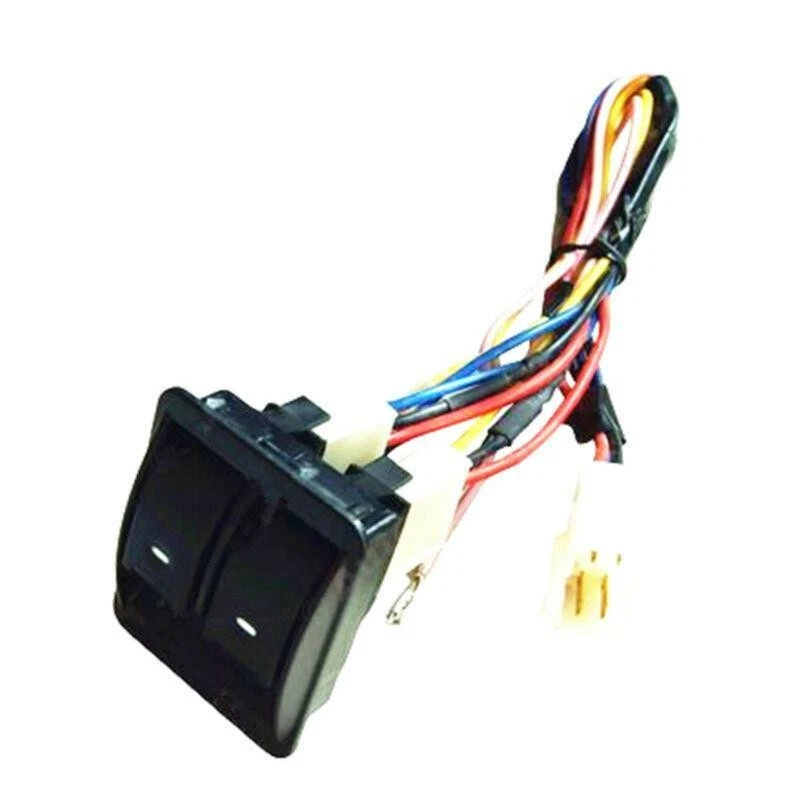 Car Auto Power Window Switch With 12V Wiring Harness Kits Universal High Quality - Изображение 4 из 4