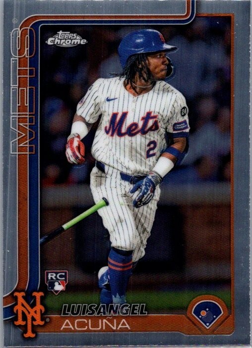 2025 Topps Chrome - Luisangel Acuna #56 (RC)