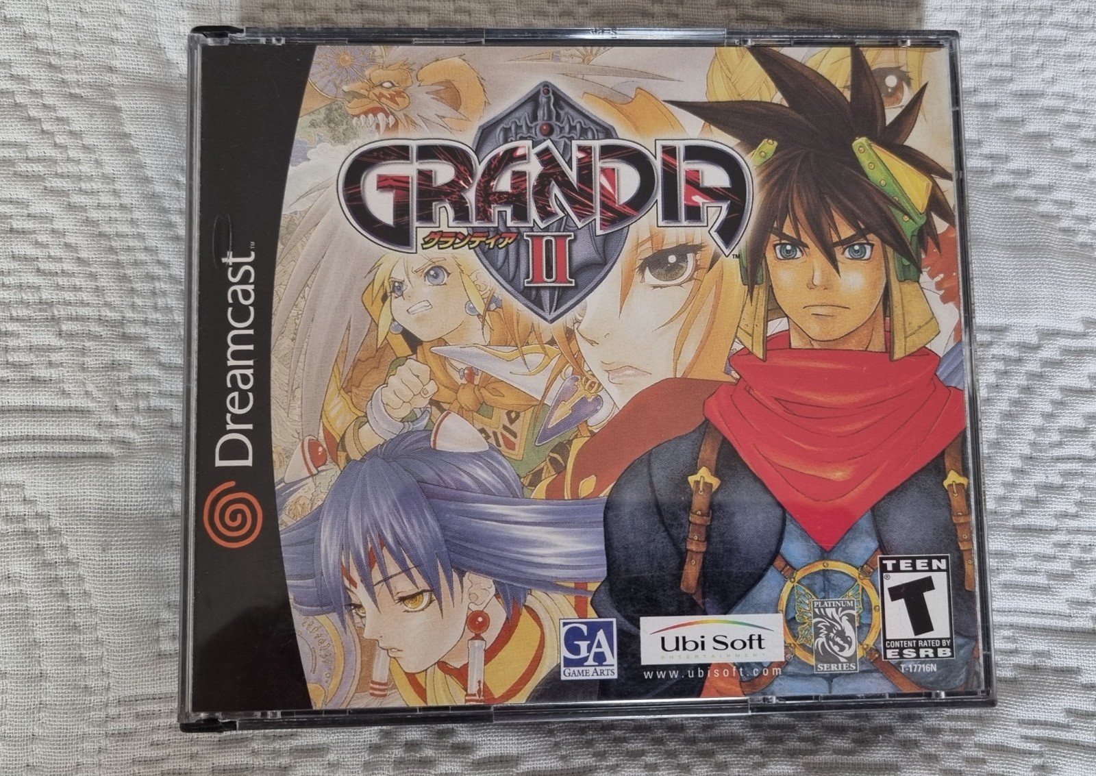 Grandia 2 US Dreamcast - Complete with Manual, game and cd soundtracks