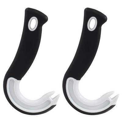 2 Pack Ergonomic Ring Pull Can Opener Easy Open Tool for Seniors NEW