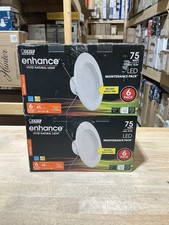 2Pack of 6 Feit Electric LEDR56B927CAMP6 75W LED Recessed Downlight