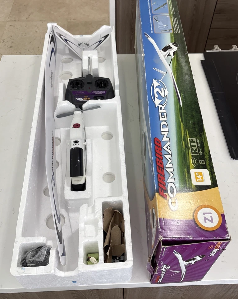 Hobby Zone Firebird Commander 2 Open Box Rc Plane (Missing Landing Wheels) - Image 2 of 4