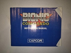 Nintendo NES Bionic Commando Full Boxed Set - Cartridge, Sleeve & Instructions