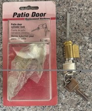 Primeline Tools E 2000 Zamek do drzwi przesuwnych, chrom, 1-1/4" do grubości drzwi, 2