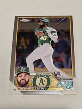 Dermis Garcia Rookie 2023 Topps Chrome #183 Oakland Athletics