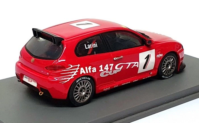 Spark escala 1/43 S0480 - Alfa Romeo 147 GTA Cup 2003 #1 Larini - rojo Foto 2 de 4
