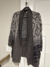 Women  s Style  Co Sweater Size Small Brown, Black, Taupe