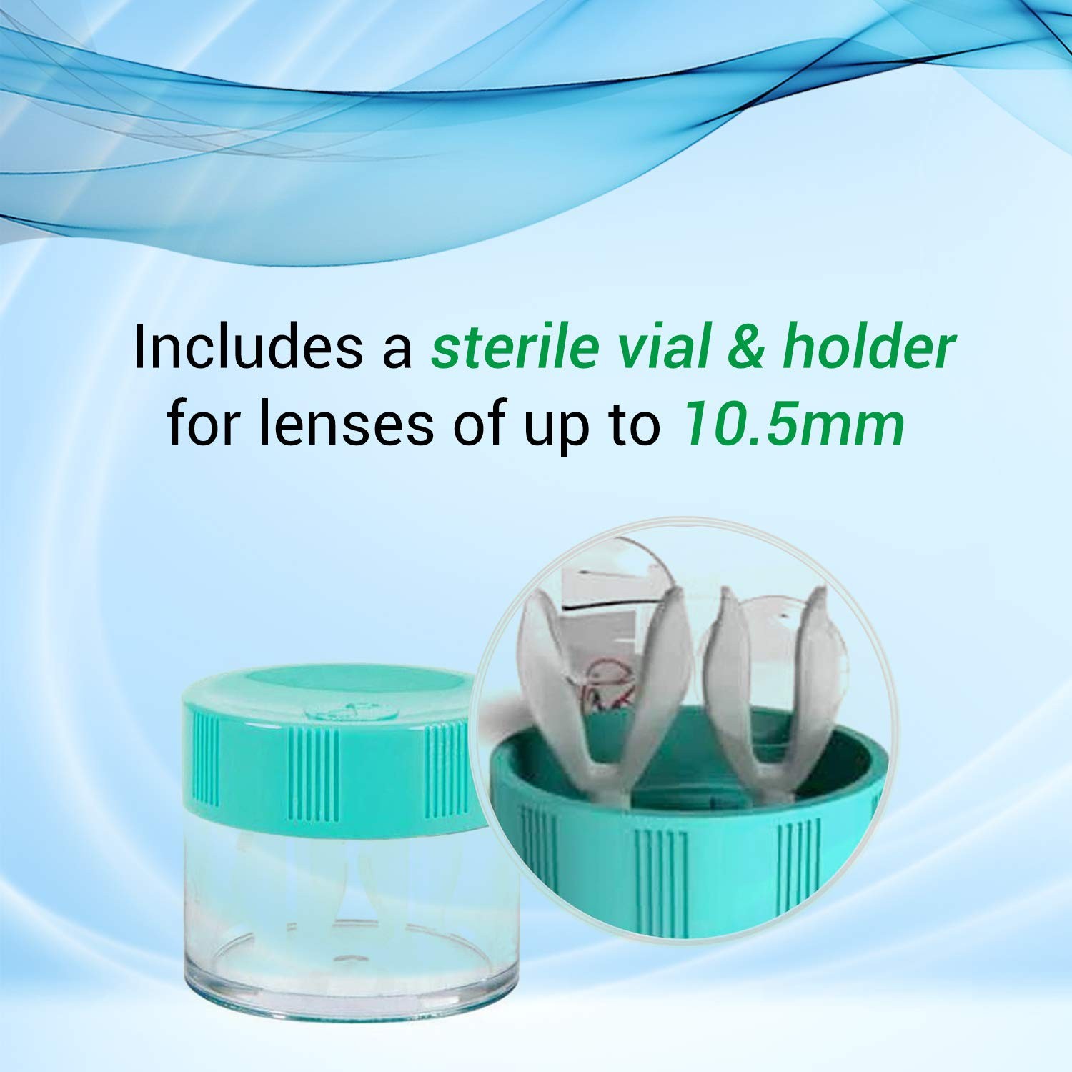 Biweekly Contact Lens Cleaner for Protein & Yeast Removal - 7 Treatments