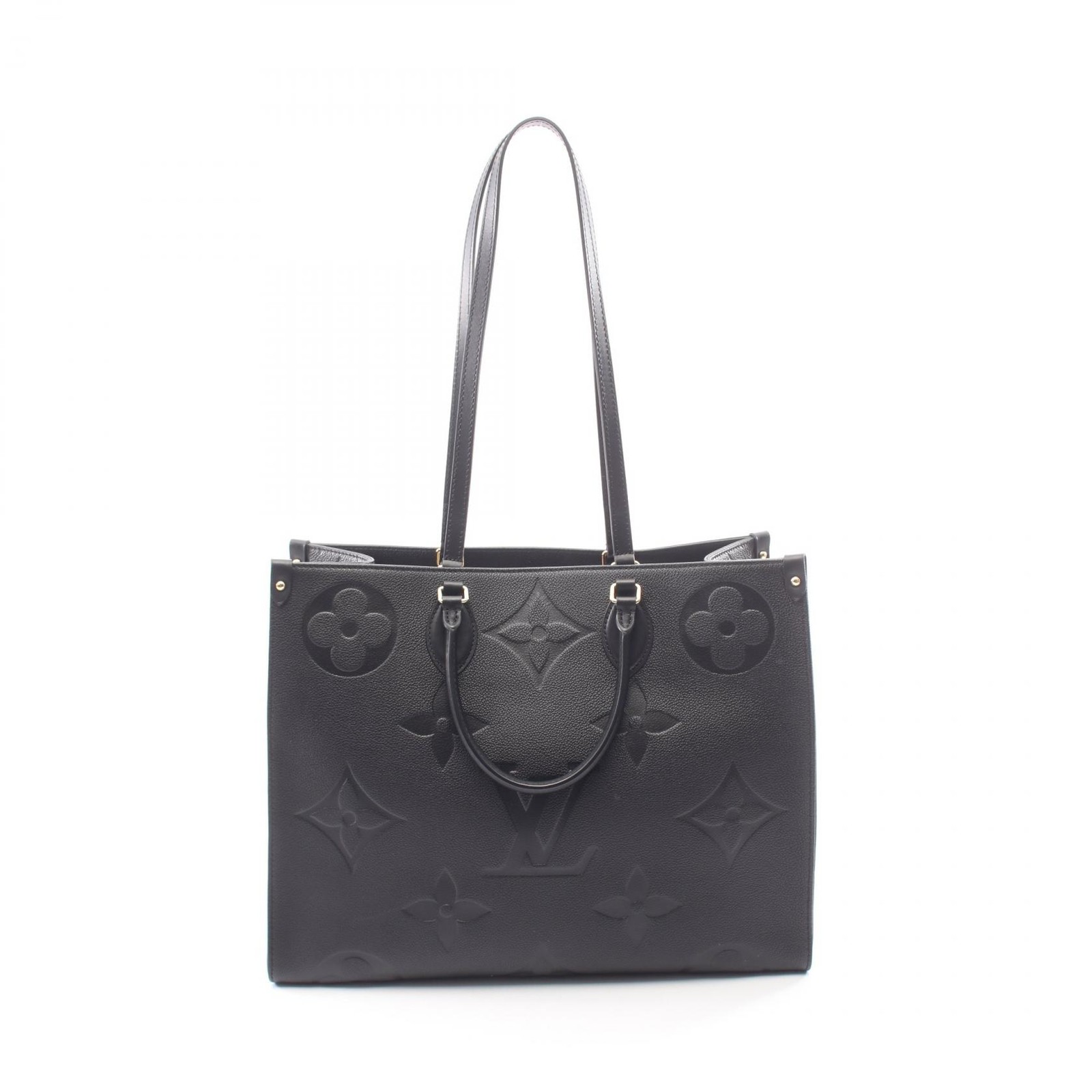 LOUIS VUITTON OnTheGo GM Shoulder Tote Handbag M44925 Monogram empreinte Used