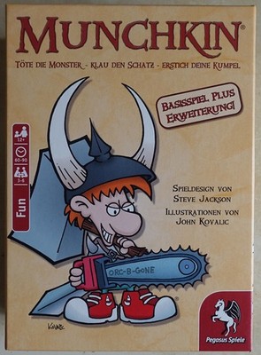 Munchkin: Basisspiel plus Erweiterung | Kartenspiel | Pegasus | 17222G