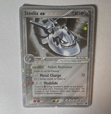 Pokemon TCG Steelix ex Unseen Forces Holo Ultra Rare 150 HP Eng 2005 109/115 on eBay