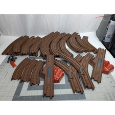 Thomas Friends Trackmaster Tracks Lot Dark Brown Mattel
