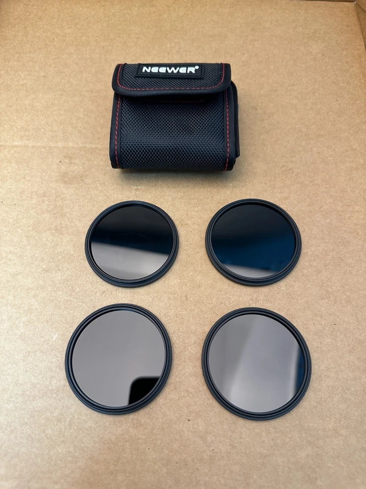 Neewer 58mm Infrared X-Ray Filters, IR720 IR760 IR850 IR950, for Lenses - Image 2 of 4
