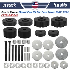 FOR 67 68 69 70 71 72 FORD TRUCK F100 F250 F350 CAB BODY MOUNT KIT NEW RANGER US