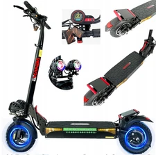 48V 800W Folding Electric Scooter Adults 10" E-Scooter Seat Off-Road13AH/16AH