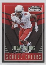 2016 Contenders Draft Picks School Colors Jordan Williams-Lambert Williams 3xv