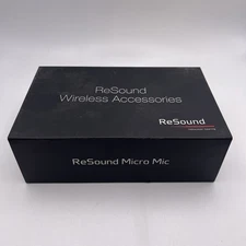 ReSound Beltone Micro Mic SM-2M w/ Charging Cable, Carrying Pouch & Quick Guide