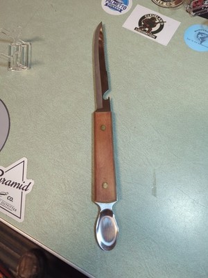 Vintage Salmon Fillet Knife. Hurricane Stainless Steel ''JAPAN''