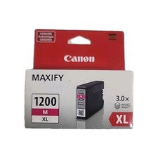 NEW GENUINE - CANON 1200XL MAGENTA Ink Cartridge - 9197B001 Sealed