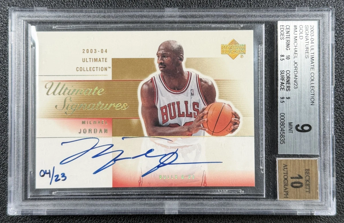 2003-04 Upper Deck Ultimate Collection - Michael Jordan #MJ-A for
