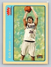2004-05 Fleer Tradition #82 Kyle Korver Blue Philadelphia 76ers