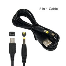 4ft 2 In 1 USB Data Charging Cable Charge Cord For PSP1000 PSP2000 PSP3000 b