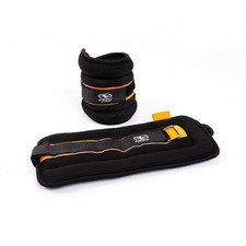 Adjustable Ankle Wrist Weights Pair 5lb Total 2.5lb Each with Secure Straps