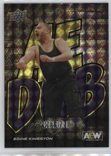 2024 Upper Deck Allure AEW AE Dub Purple Diamond 10/10 Eddie Kingston b8c