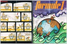 FORMULE 1 ( coeurs vaillants ) 1975 N° 14 avec POSTER ARCHE NOé / JEU OIE