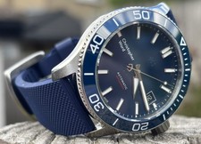 Christopher Ward C60 Trident Pro 600 40mm Box & Papers Blue Still In Warranty